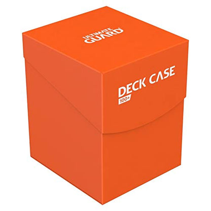Deck Box (100 Cards), Orange - color: Orange
