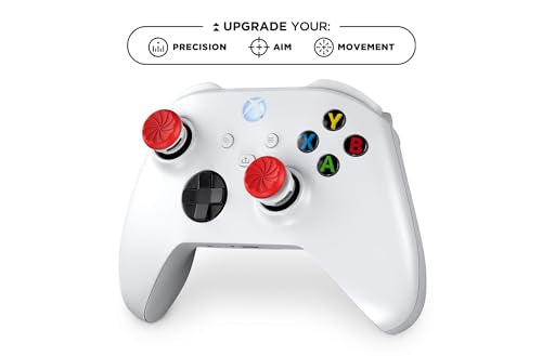 KontrolFreek Aim Boost Kit for Xbox One and Xbox Series X Controller | Includes Performance Thumbsticks and Precision Rings | Inferno Edition