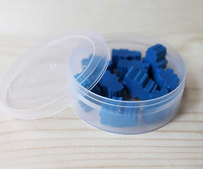 BitsBins Board Game Piece Storage and Organizers, Accessories that Organize Tokens, Meeples and Components Both in the Game Box and During Game Play | Includes 16 BitsBins Pods | Measure 2.5" X 1" - size: Pod