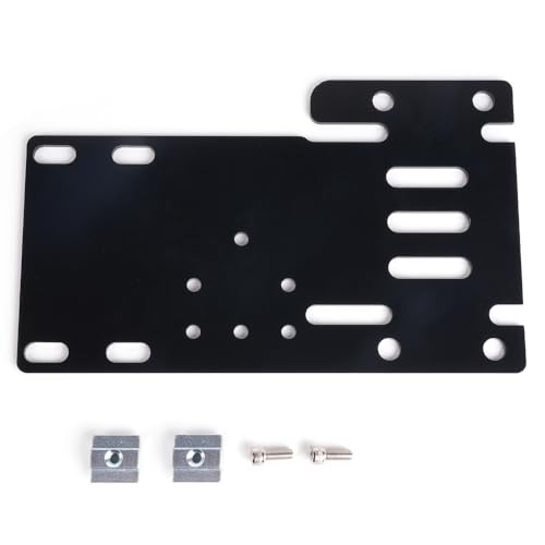 RASTP PC USB Handbrake Plate For SIM Racing Games Logitech G27 G25 G29 T500 T300(ONLY Plate),Style B - color: Style B-Black