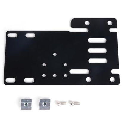 RASTP PC USB Handbrake Plate For SIM Racing Games Logitech G27 G25 G29 T500 T300(ONLY Plate),Style B - color: Style B-Black