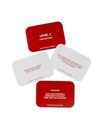 WE'RE NOT REALLY STRANGERS Card Game, Conversation Card Game for Adults | 150 Cards for Adults, Teens, Couples, & Strangers - Icebreaker Questions for Game Night or Date Night, Ages 15+, 2-6 Players - style: Core