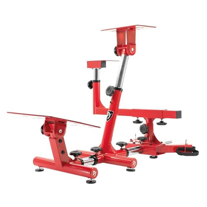 Arozzi Velocita Universal Racing Simulator Cockpit Compatible with Most Racing Sim Gear and Gaming Chairs Collapsible Telescopic and Portable - Red | Universal, Compatible with Racing Sim Gear & Gaming Chairs, Collapsible, Telescopic, Portable - color: RE