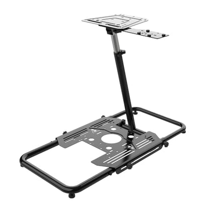 Turtle Beach VelocityOne Universal Stand for Flight Simulation & Racing Simulation Accessories with adjustable height design, metal construction, and fold flat design for PC & Xbox – Black | Solid Steel Construction, Fold-Flat Design, Adjustable Height, R
