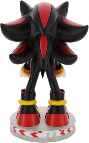 Exquisite Gaming Shadow the Hedgehog Controller Holder, SEGA Phone Stand & Cable Guy Figure