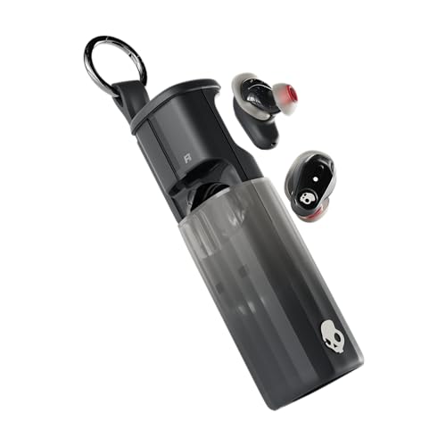 Skullcandy Method 360 ANC Wireless Earbuds with Sound by Bose - True Black | In-Ear Fit, Premium Active Noise Cancellation, 40 Hours Battery, Sweat and Water Resistant, Microphone for iPhone Android - color: True Black