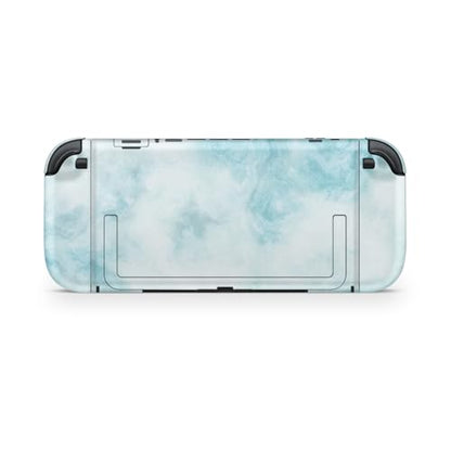 Glossy Glitter Gaming Skin Compatible with Nintendo Switch 2 Console Only - Blue Marble - Premium 3M Vinyl Protective Wrap Decal Cover - Easy to Apply | Crafted in The USA by MightySkins - color: Blue Marble, size: Switch 2 Console Skin Only, style: Gloss