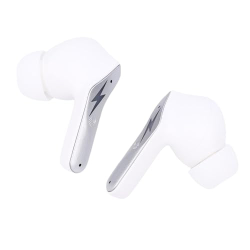 Matybobe Wireless Gaming Earbuds Gaming Earbuds Wireless 2.4GHz 5.3 20ms Low Latency 4 Mic ENC 3D Stereo Sound for VR 2 PC Tablet Laptop Smartphone (White) - color: White