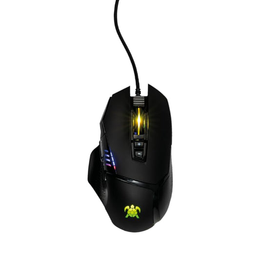 Super Slider V1 High Performance Wired Gaming Mouse, Adjustable DPI up to 19,000, RGB LED On-Board Memory, PC/MAC