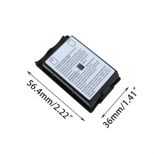 TAODAN 3PCS Plastic Wireless Controller Replacement Battery Pack Cover Video Game Accessories