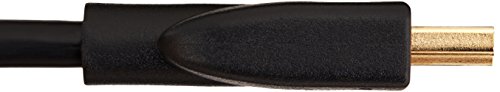 Amazon Basics HDMI Cable, 2-Pack, 3ft, 4K@60Hz, High-Speed 4K HDMI 2.0 Cord for Blu-ray, Ethernet, 2160p, 48 bit, Compatible with TV/PS5/Xbox/Roku, Black - size: 3 Feet