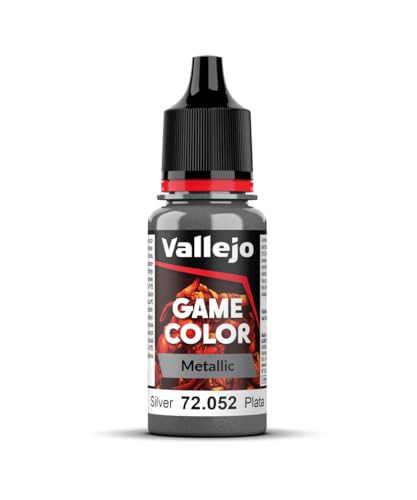 Vallejo Game Color Silver Paint, 17ml - color: Silver