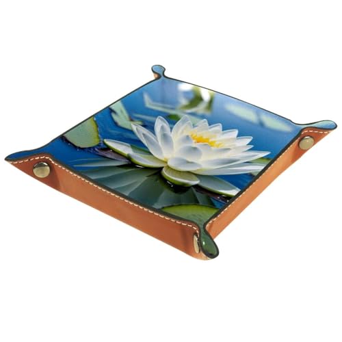 White Lotus Dice Tray Dice Rolling Tray Folding Dice Holder for Dice Games, Like RPG, DND and Other Table Games - color: Multi 14