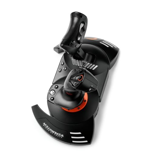 Thrustmaster T.FLIGHT HOTAS NEO ACE COMBAT 8 WINGS OF THEVE Edition – Officially Licensed Simulation Controller – Flight Joystick & Throttle with Vibration Feedback – Xbox Series X|S, Xbox One, PC - style: Xbox | PC