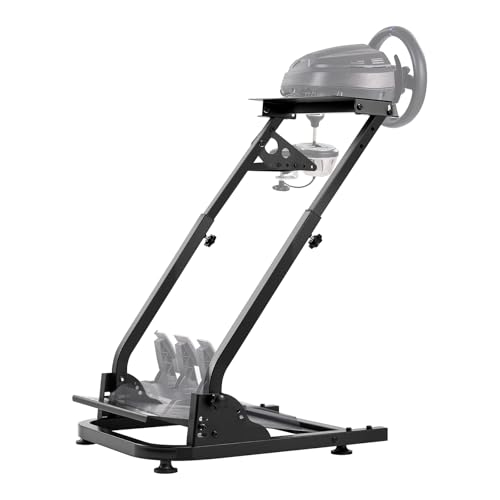 VEVOR G920 Racing Steering Wheel Stand Shifter Mount fit for Logitech G25 G27 G29 G920 G923 Thrustmaster T330TS Mainstream Brands Gaming Wheel Stand Wheel Pedals NOT Included Racing Wheel Stand - size: L-shaped lite