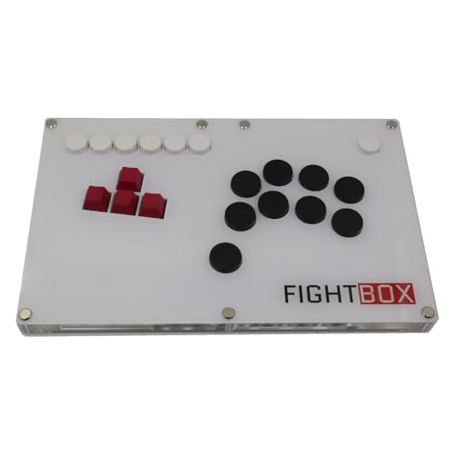 FightBox B7-PC Keyboard Button Leverless Arcade Fight Stick Game Controller Compatible With PC/PS3/Switch