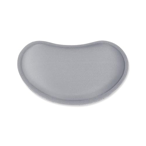 Office Ergonomic Memory Foam Computer Mouse and Keyboard Wrist Rest pad Support Carpal Tunnel, Wrist Rest for Keyboard and Mouse, Wrist Support Set - color: Gray, style: Mouse wrist pad