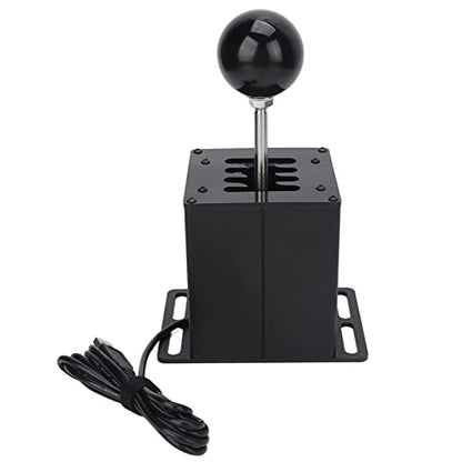 Sim Racing Shifter, USB Simulator Shifter 7+R Shifter H Gear Lever Shifter Sim Shifter for ATS ETS Dust WRC Sim Racing Game