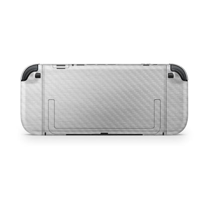 Carbon Fiber Gaming Skin Compatible with Nintendo Switch 2 Console Only - Cold Steel - Premium 3M Vinyl Protective Wrap Decal Cover - Easy to Apply | Crafted in The USA by MightySkins - color: Cold Steel, size: Switch 2 Console Skin Only, style: Textured
