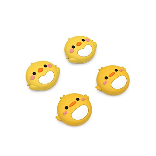 PlayVital Thumb Grip Caps for Xbox Series S/X, Xbox One, Elite Series 2 Controller, Cute Joystick Caps for ps5/EDGE/ps4, Thumbstick Cover for Switch 2 Pro/Switch Pro - Parrot & Chick - color: Parrot & Chick