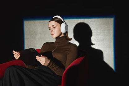 Sony 1000X THE COLLEXION Wireless Noise Cancelling Headphones, Platinum | Luxury Comfort with Curated Materials, HD NC Processor QN3, 12 Microphones, Mastered by Engineers, Up to 24 Hrs of Battery - color: Platinum