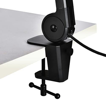 CHERRY MA 6.0 UNI Premium Microphone Arm Stand. Adjustable and Universal Mic. Made of Aluminum with Desk Clamp, For Podcast, Streaming, Gaming or Office. Built in USB Hub with Two Ports