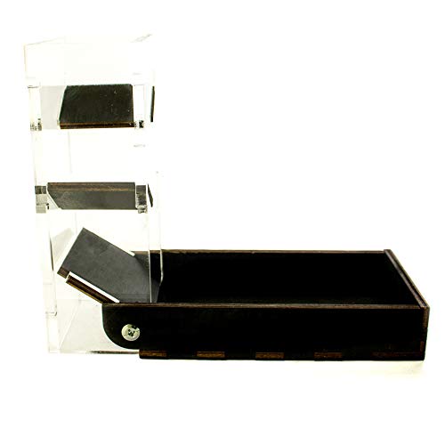 Travel Portable Draw Bridge Dice Tower – Black