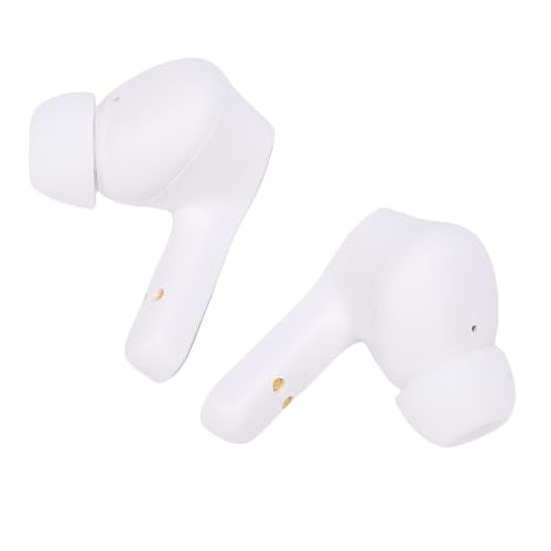 Fabater Wireless Gaming Earbuds, 20ms Low Latency 4 Mic ENC USB C Dongle Bluetooth 5.3, IPX5 Gaming Earbuds with 10mm Driver for VR PC Game Consoles ROG Ally (White) - color: White