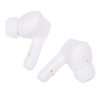 Fabater Wireless Gaming Earbuds, 20ms Low Latency 4 Mic ENC USB C Dongle Bluetooth 5.3, IPX5 Gaming Earbuds with 10mm Driver for VR PC Game Consoles ROG Ally (White) - color: White