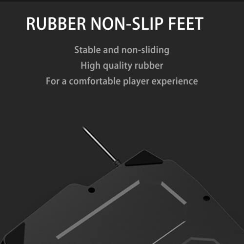 One-Handed Mechanical Gaming Keyboard,35 Keys Waterproof Professional Gaming Keypad,with 3 Color Backlight, Single Handed Keyboard for Computer Mobile Games