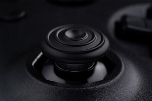 8BitDo 64 Bluetooth Controller for Analogue 3D, Switch 1/2, Windows&Android | Hall Effect Joystick, Turbo, Vibration - Black - color: Black