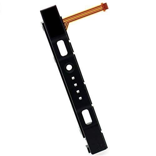 Deal4GO Left Slide Rail w/Sensor Flex Cable Slider Bracket Replacement for Switch Joy-con Controller - color: LEFT