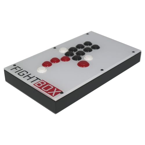 FightBox F10-PS All Button Leverless Arcade Fight Stick Game Controller Compatible With PC/PS3/PS4