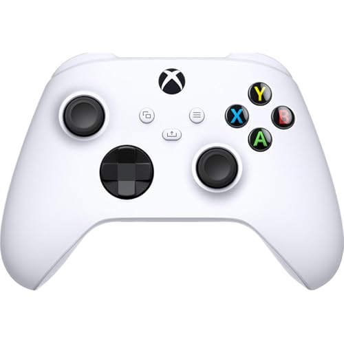 Microsoft QAS-00007 Wireless Controller Robot in White 2 Pack (Renewed) - color: Robot White