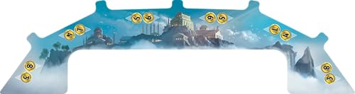 Asmodee 7 Wonders Duel Pantheon Board Game Expansion - Intense Two-Player Battles in the Ancient World, Strategy Game for Kids and Adults, Ages 10+, 2 Players, 30 Minute Playtime - style: Ancient Mediterranean Civilization, Intense, Immersive, Vibrant