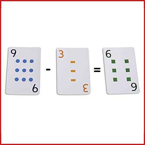 edxeducation School Friendly Playing Cards - In Home Learning Game - Set of 8 Decks - 448 Cards - Multicolored Patterned Cards Numbered 0-13 - Teach Counting and Probability | Multicolored, Patterned, Numbered 0-13, Teach Counting and Probability