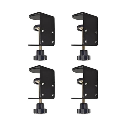 Small C Clamps 2 Inch with 4 Small Holes in the Back, 4-Pack Adjustable Desk C-Clamp for Range 0.39"~2", Versatile Clamp for Brake, Parts Assembly, Fastening, Welding, Woodwork, Metal Work - size: 2 in, style: 4-Pack