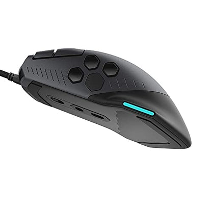 Alienware Gaming Mouse 510M RGB Gaming Mouse AW510M: 16, 000 DPI Optical Sensor - Alienfx RGB - 10 Buttons - Adjustable Scroll Wheel - Large Click Anywhere L/R Buttons