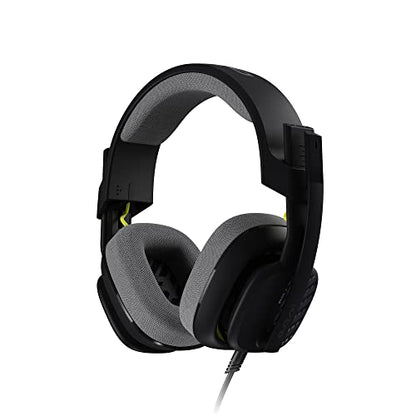 Logitech G A10 Gen 2 Cross-Platform Wired Gaming Headset - Black/PS Edition | 3.5mm Headphone Jack, 32mm Drivers, Flip-to-Mute Mic, Over-Ear Cup Design - color: Black/PS Edition