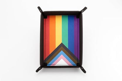 FanRoll Pride Dice Tray – Rainbow Flag - color: Rainbow Flag