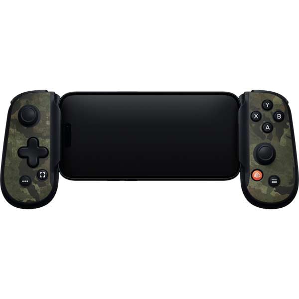 Skinit Decal Gaming Skin Compatible with Backbone One for iPhone Game Controller - Hunting Camo Design - color: Green - CAMOXX05