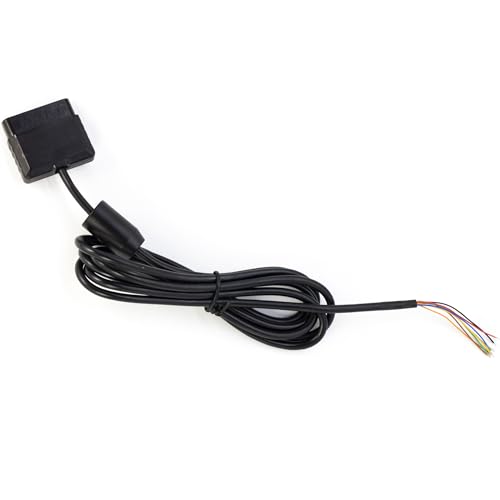 2pcs for ps1 ps2 Controller Repair Cable 8 pins Output Cord Wires for Replacement About 1.8M / 6FT