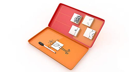 The Purple Cow- Droodle a Droodle Game- Magnetic Travel Game. Great for Travel and on-The-go. Get Ready, Sketch, Laugh! Perfect for Boys and Girls Activity. - color: Doodle a Droodle