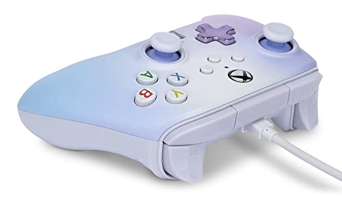 PowerA Enhanced Wired Controller for Xbox Series X|S - Pastel Dream, gamepad, wired video game controller, gaming controller, Xbox Series X|S, Officially Licensed for Xbox - color: Pastel Dream