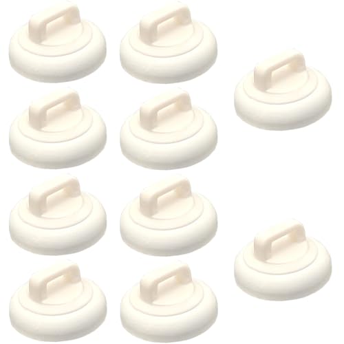 Magnetic Cable Zip Tie Mounts Clips Multipurpose Zip Ties Mount Base Holder Black Wire Cable Holder Mount Wire Clips Management for Home Office Marine Electrical Wiring (White, 10 Piece) - color: White, size: 10 Piece