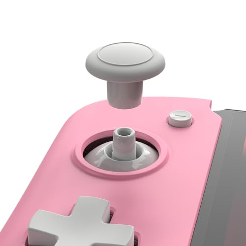 CRKD Nitro Deck - Professional Handheld Deck with Zero Stick Drift for Nintendo Switch and Switch OLED (Retro Pink - Nostalgia Collection) - color: Retro Pink