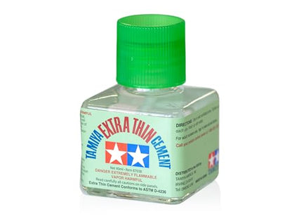 Tamiya 87038 Extra Thin Cement Glue Fine Tip 40ml