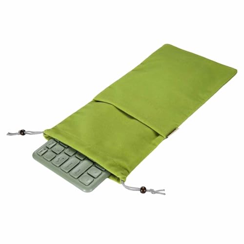 Keyboard Sleeve Cover 66 Keys Keyboards Portable Case (13.8" x 5.9", Green) - Dustproof, Waterproof for Wireless Mechanical Keyboards - color: Green, size: 13.8" x 5.9"