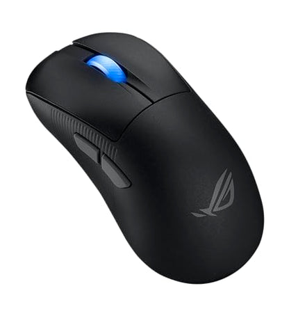 ASUS ROG Keris II Ace Wireless Gaming Mouse – Right-Handed Ergonomic, 54g, Tri-Mode Connectivity, 42K DPI, up to 107Hr Battery, PC/Mac Support - Black - color: Black, style: Keris II Ace