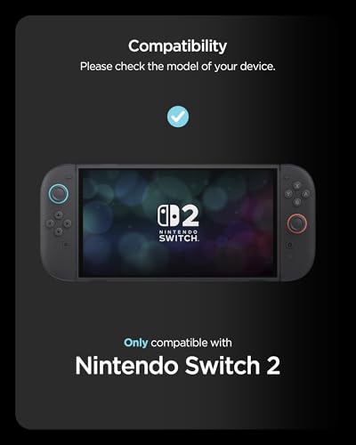 Spigen Snap Switch for Nintendo Swsitch 2 Case (2025) | Detachable Magnetic Game Card Storage, Any-Angle Kickstand, Detachable Joy-Con, PC+TPU Dual Layer, Ergonomic Grip